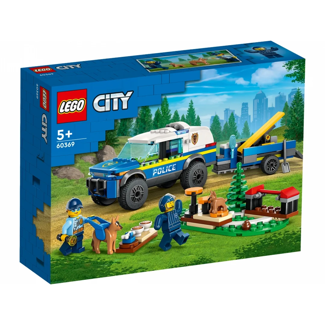LEGO® City 60369 Mobilné cvičisko pre policajné psy