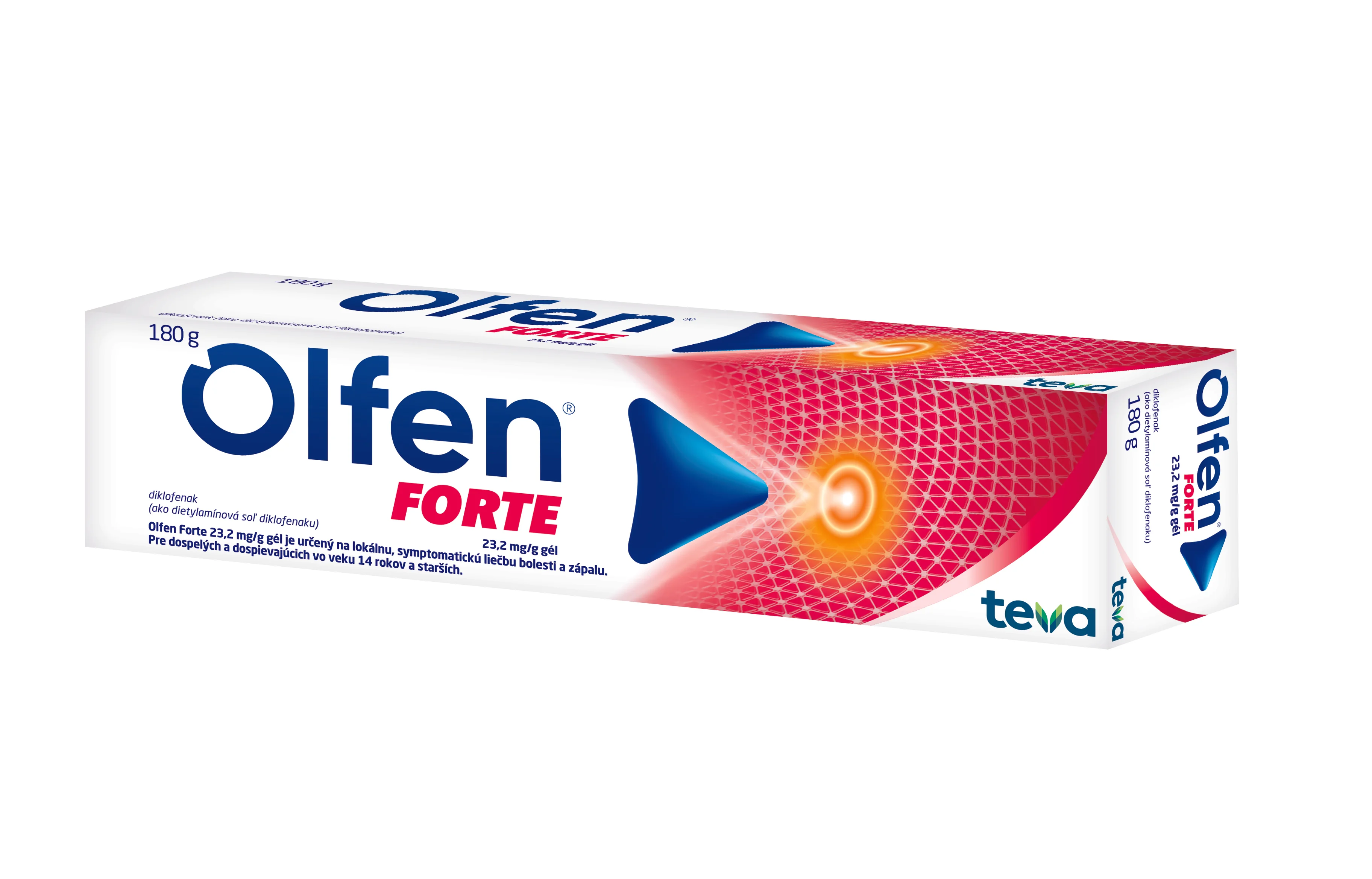 Olfen Forte 23,2 mg/g gél 1×180 g, liek