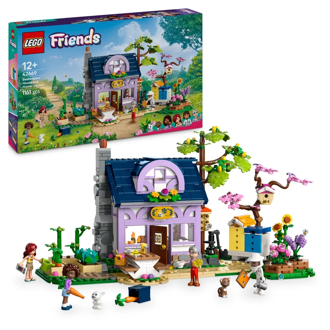 LEGO® Friends 42669 Dom včelárov a kvetinová záhrada