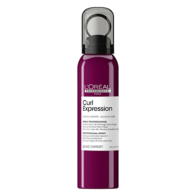 L´Oréal Professionnel Sprej na urýchlenie vysušenia kučeravých a vlnitých vlasov Curl Expression Drying Accelerator 1×150 ml, sprej na urýchlenie vysušenia kučeravých a vlnitých vlasov