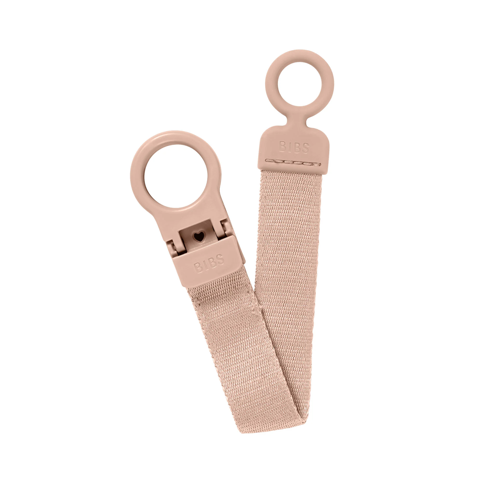 BIBS Loop klip na cumlík Blush