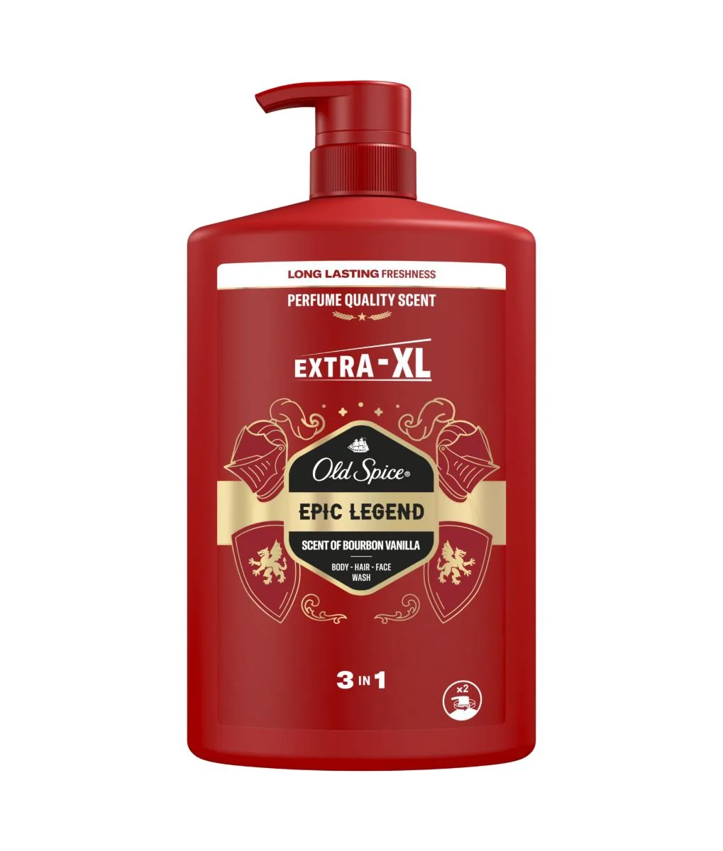 Old Spice Epic Legend sprchový gél 3 v 1 1000 ml