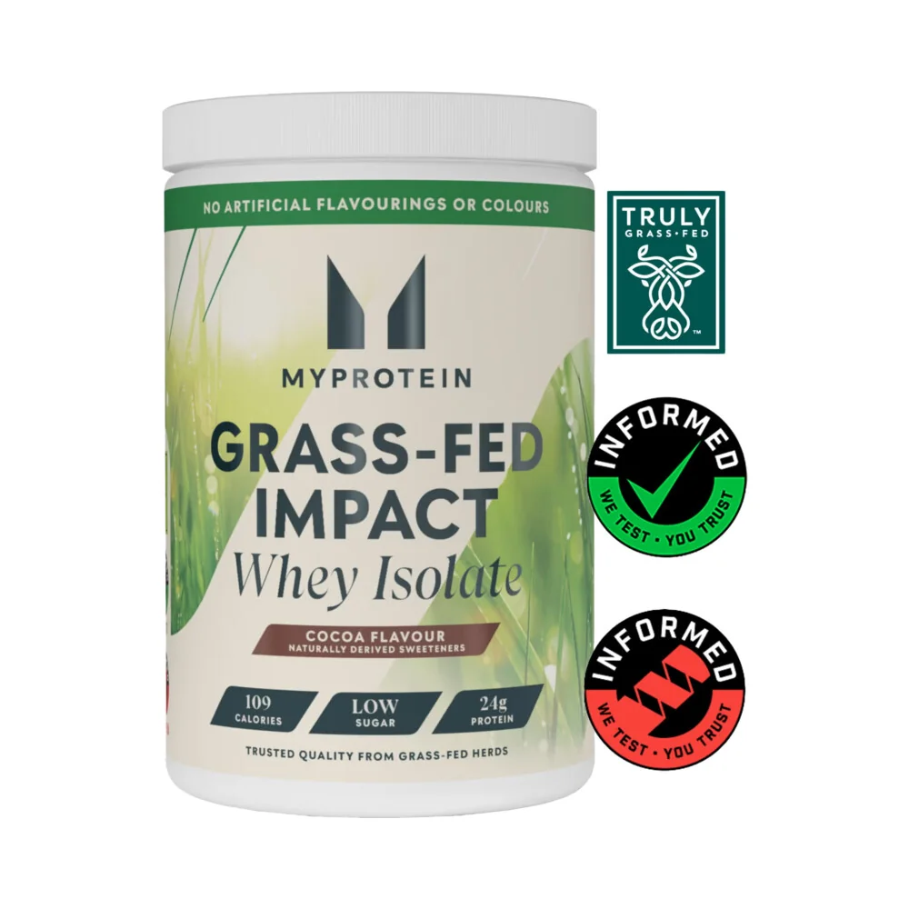 MyProtein Grass-Fed Impact Whey Isolate 1000 g kakao