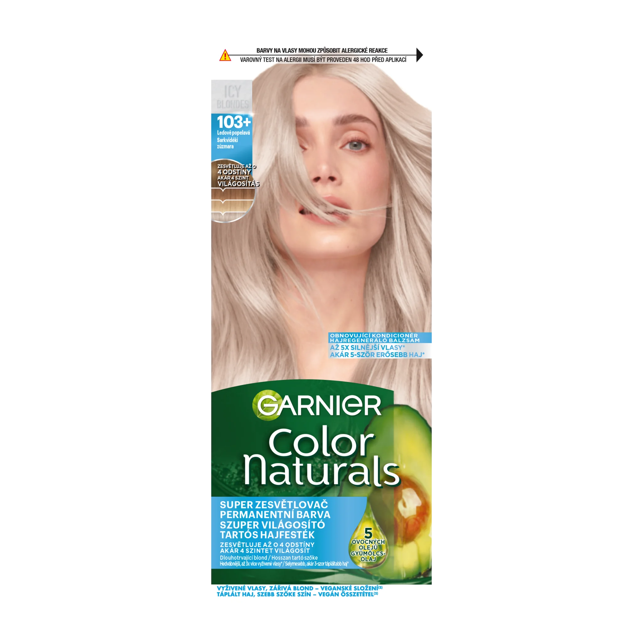 Garnier Color Naturals 10+ Ľadovo popolavá 1×112 ml, farba na vlasy