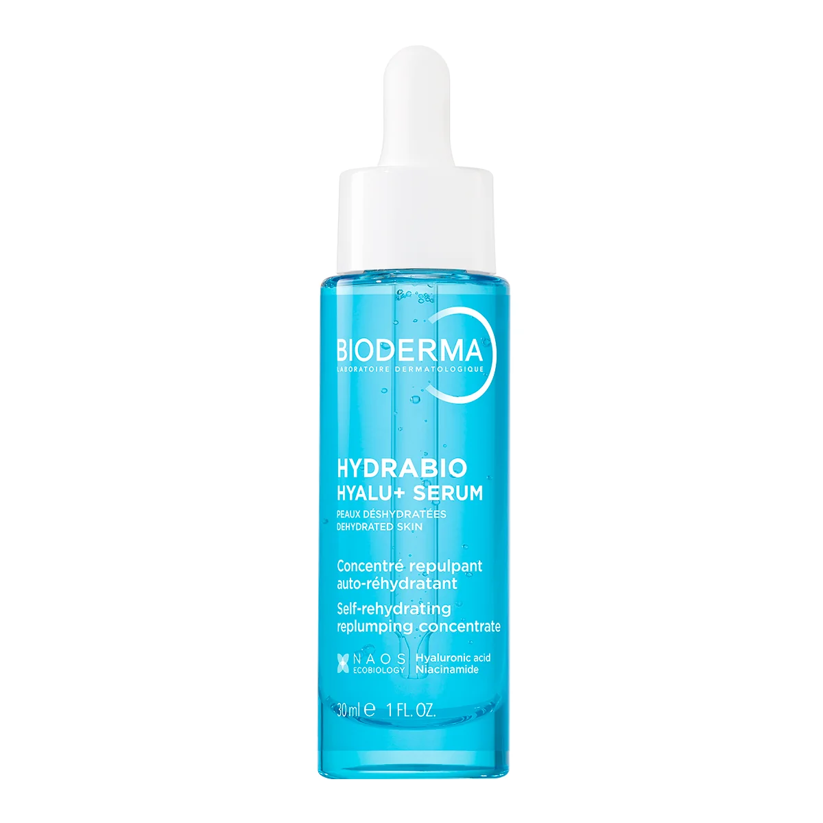 BIODERMA Hydrabio Hyalu+ 1×30 ml, vysoko koncentrované sérum na dehydratovanú pleť