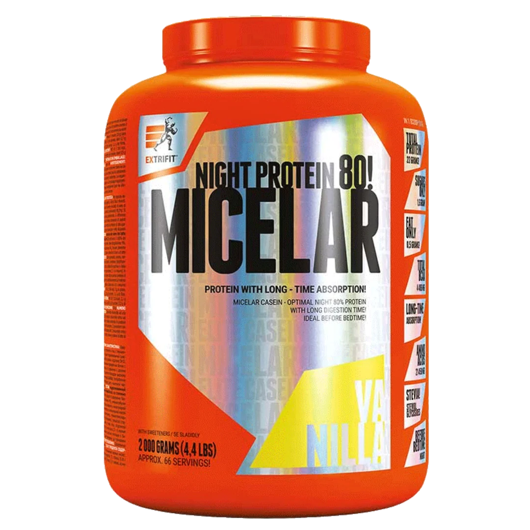 Extrifit Micelar Casein 2000 g vanilka
