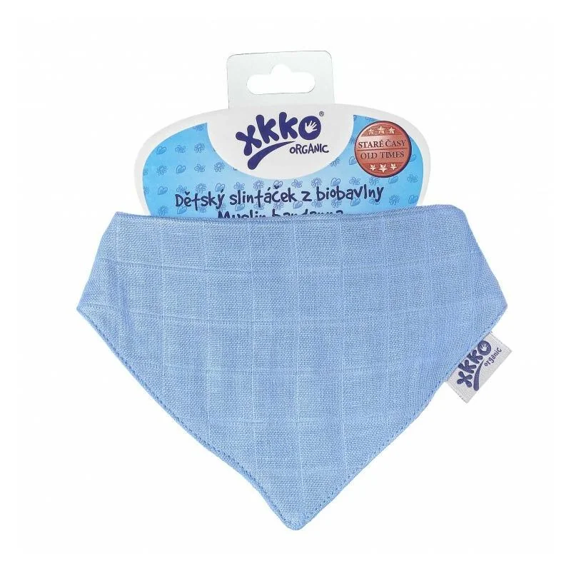 XKKO BMB Spirals&Bubbles - Slintáčik/Šatka, Cyan Bubbles (1ks)