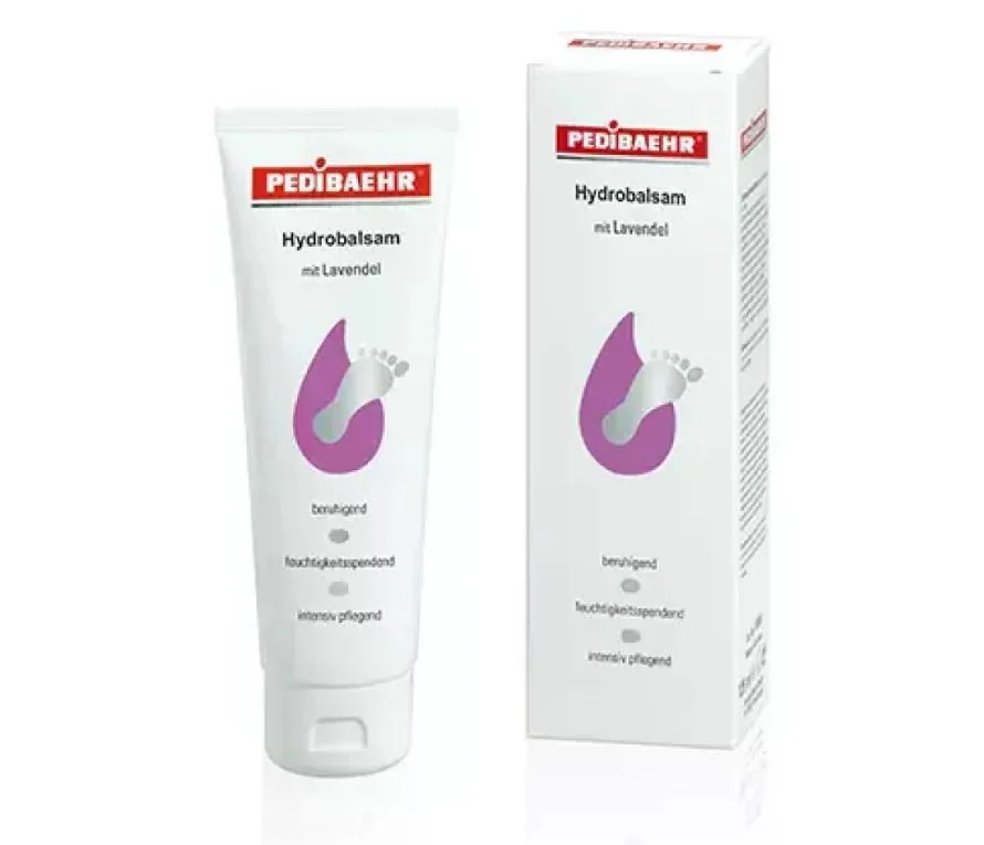 Hydrobalzam s levanduľou pre starostlivosť pre suché a drsné chodidlá Pedibaehr, 125 ml