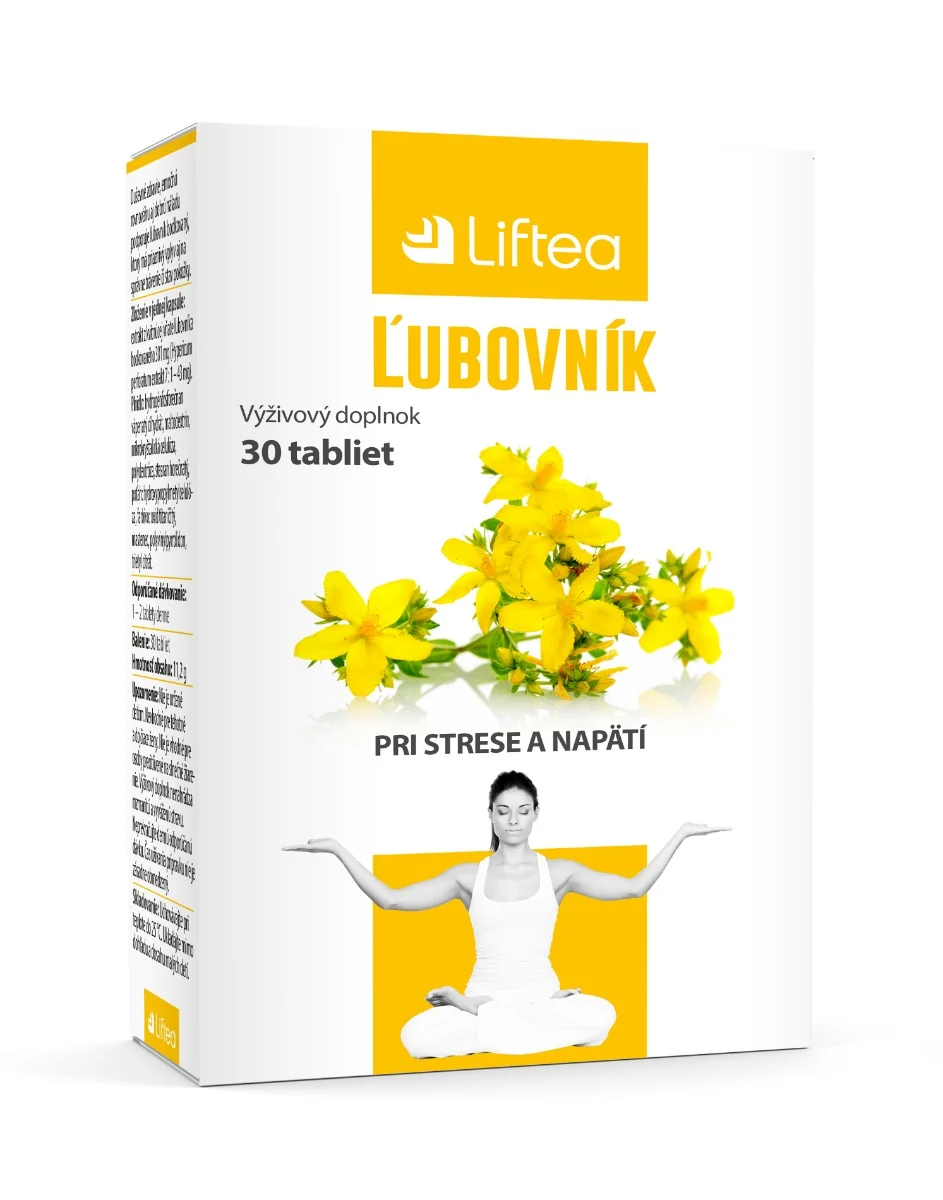 LIFTEA Ľubovník 1×30 tbl, výživový doplnok
