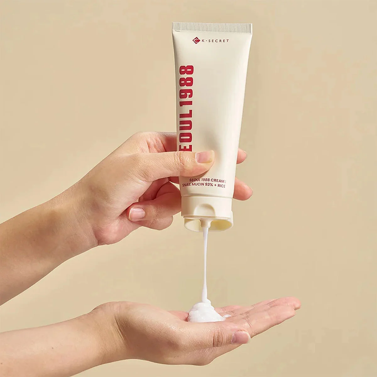 K-SECRET SEOUL 1988 Cream: Snail Mucin 93% + Rice krém so slimáčím slizom a ryžovým extraktom 100 ml