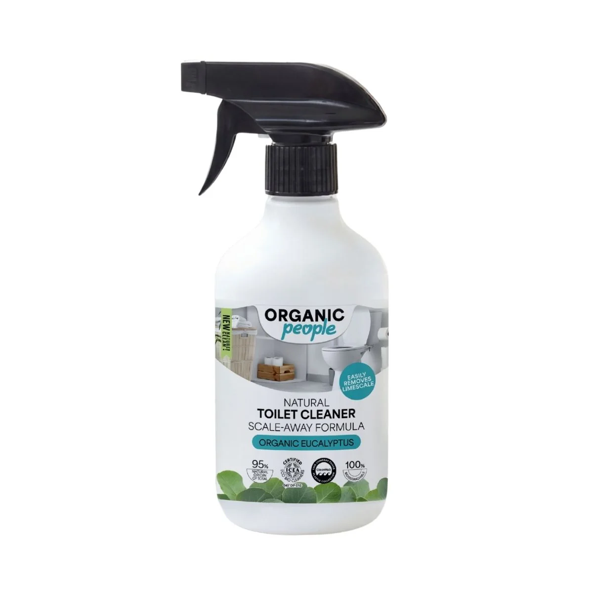 Prírodný čistič toalety proti vodnému kameňu - 500 ml - Organic People