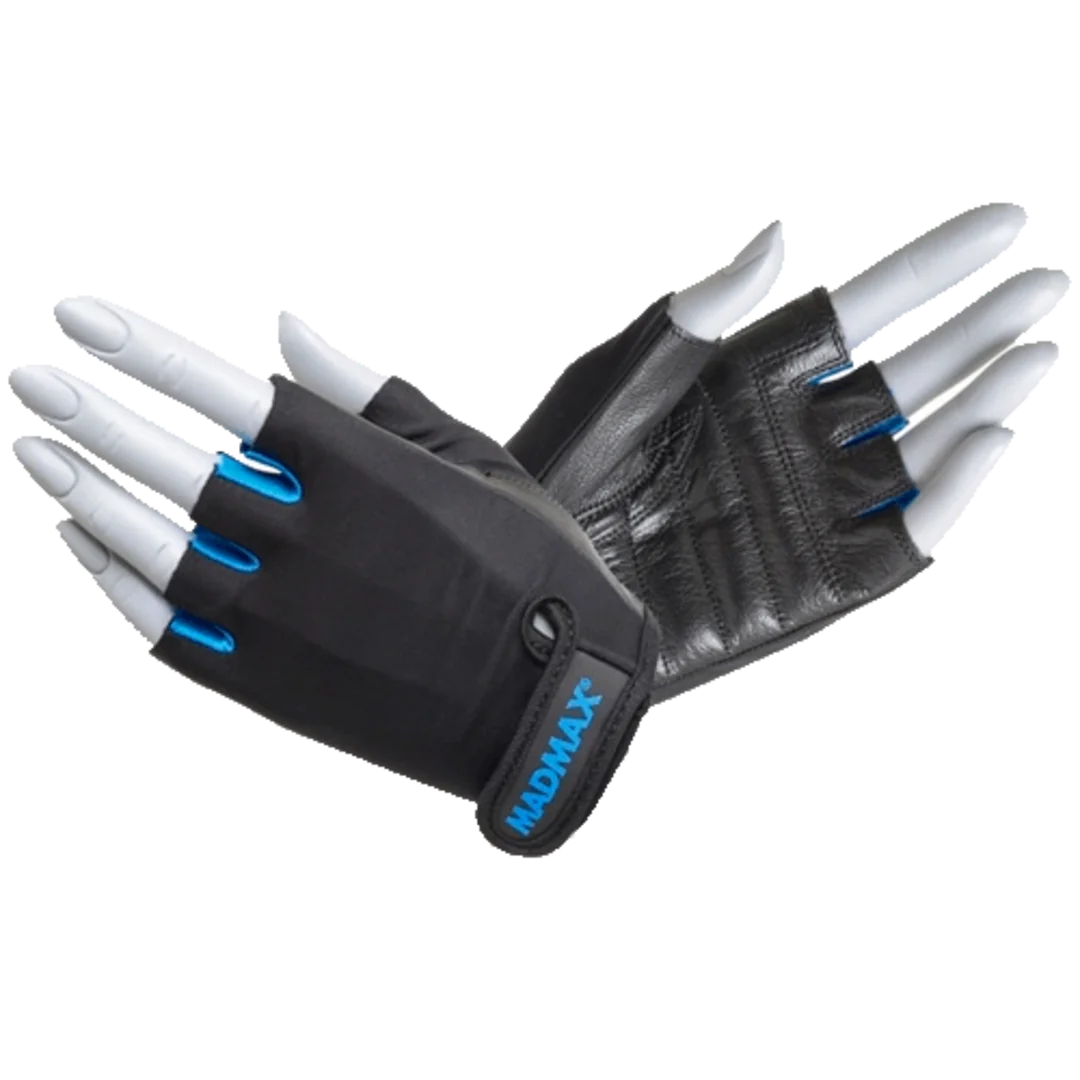 MADMAX MFG-251 GLOVES FOR FITNESS RAINBOW - Black/Turquoise, XS