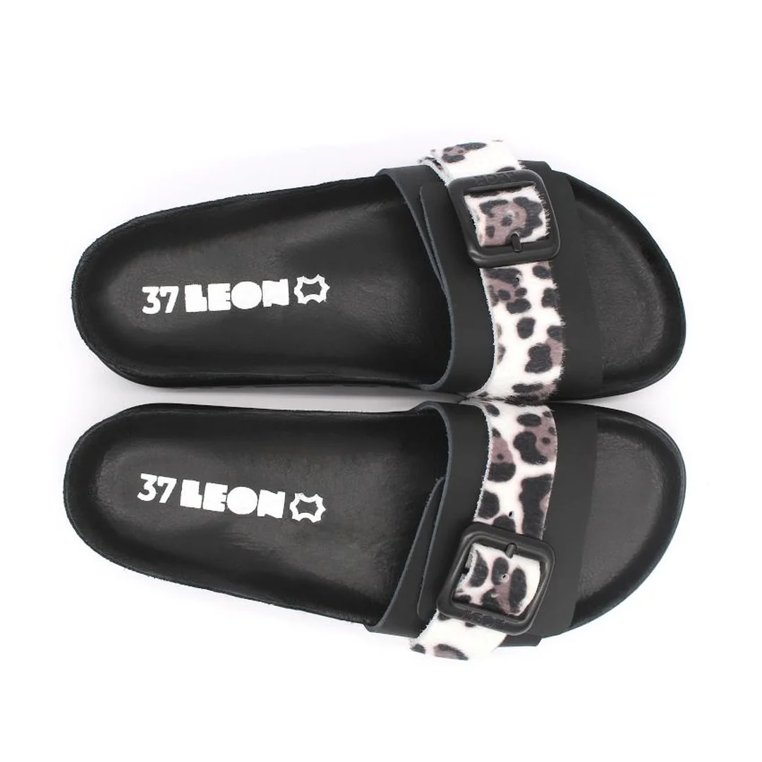 6022 Dámska zdravotná kožená obuv s prackou 41 - 26cm, čierna, 3,5 cm