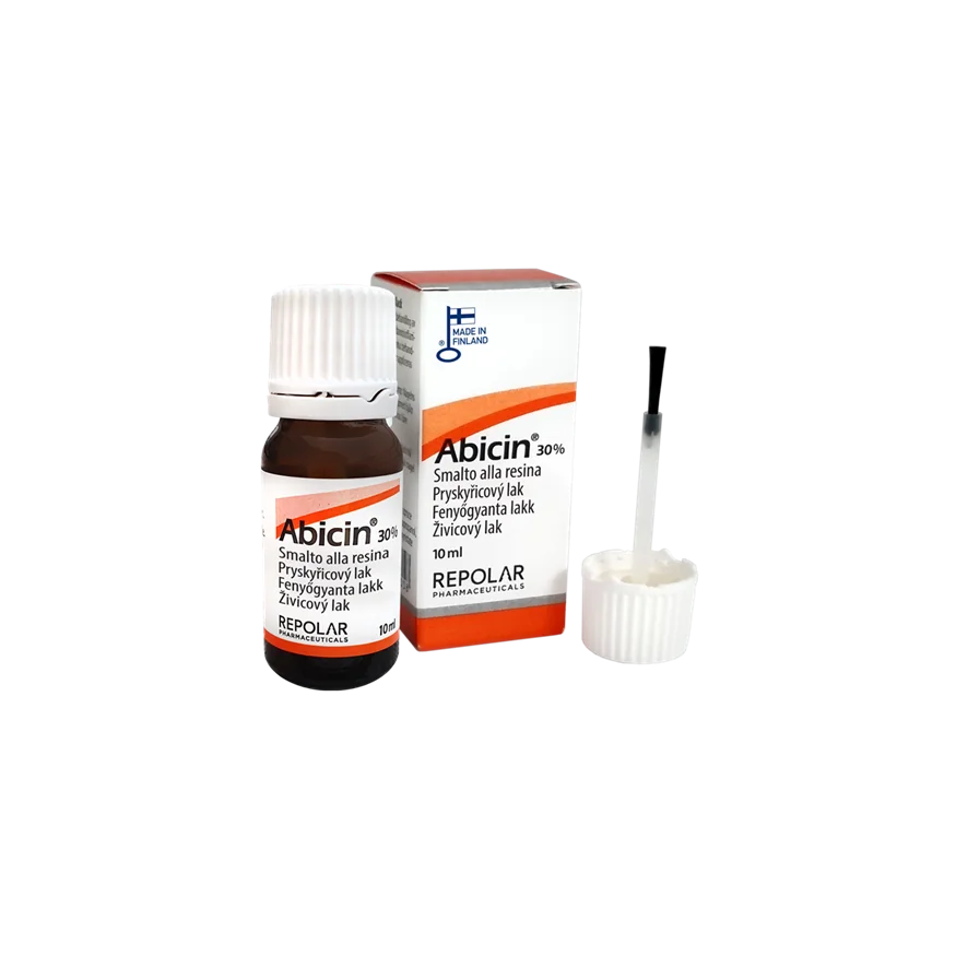 Abicin 30% (živicový lak na nechty) 10 ml