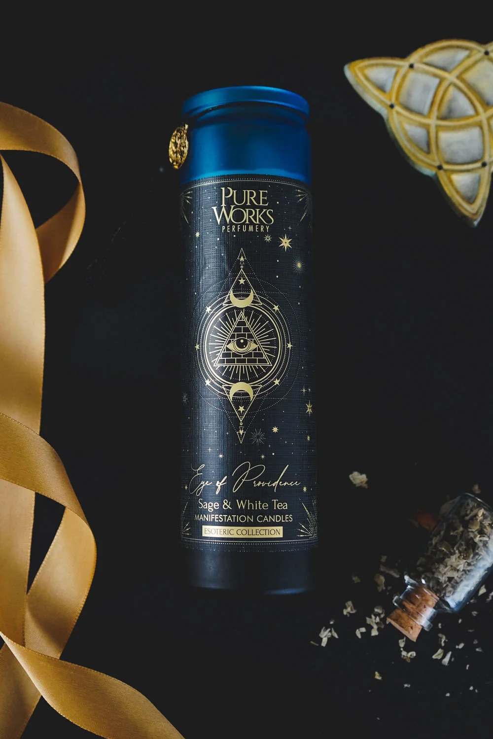 Song of India Organická svieca Šalvia&biely čaj 350 g