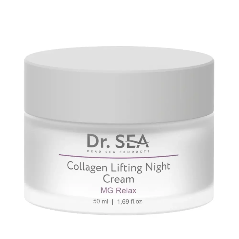 Kolagénový nočný krém s liftingovým efektom a vitamínom E - 50 ml - Dr. Sea