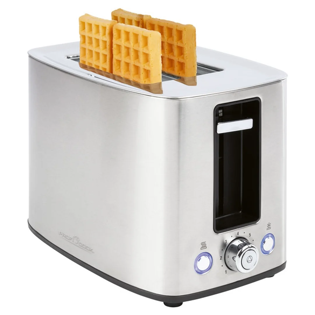 ProfiCook TA 1279 hriankovač 2-plátkový 850 W, široké 40 mm štrbiny