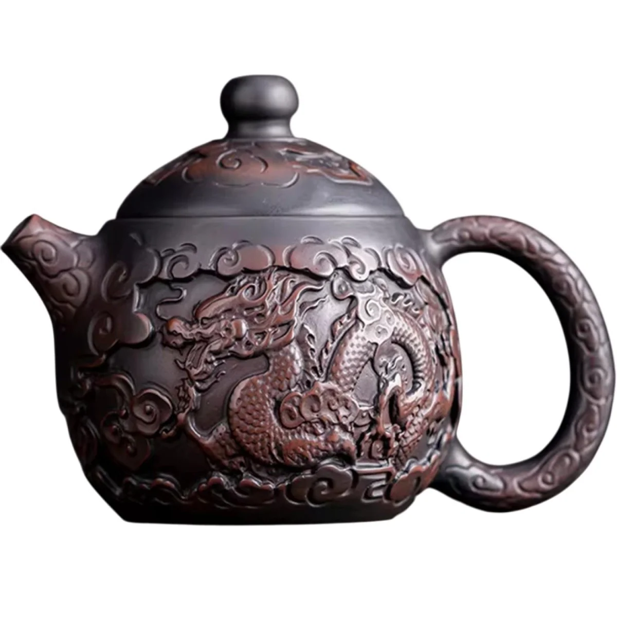 Čajník Yunlong-Hnedá 260ml, keramika