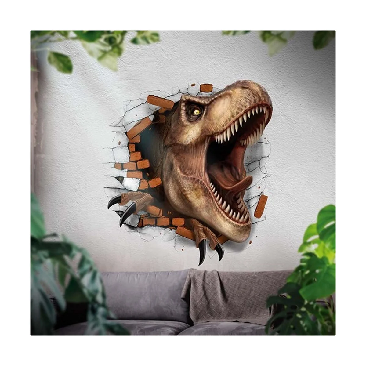 Dekorácia na stenu Dinosaurus 70x80cm