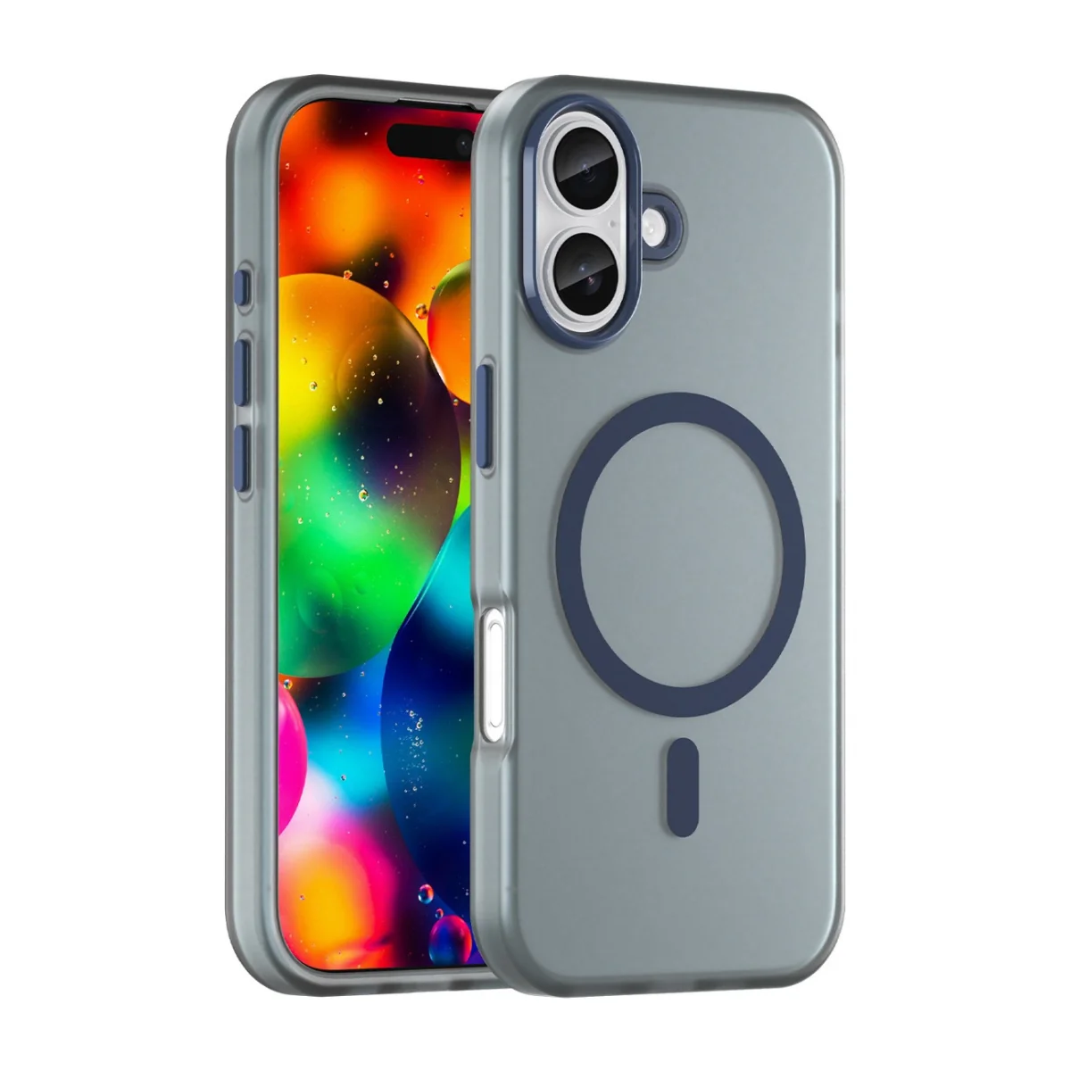 MG Magnetic Abrasive MagSafe kryt na iPhone 17, modré