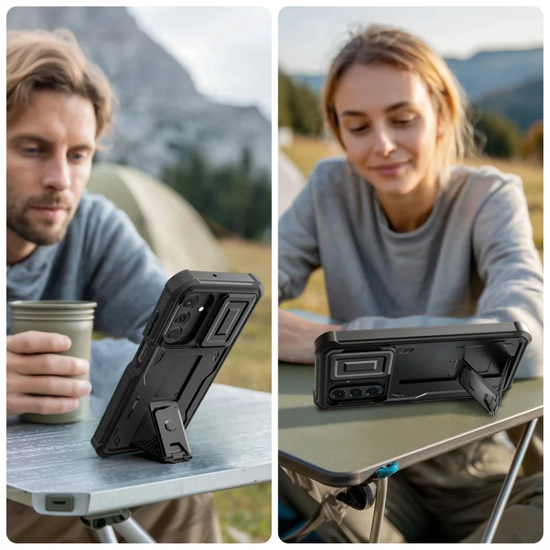 Tech-Protect Kevlar kryt na Samsung Galaxy A17 4G / 5G, čierny