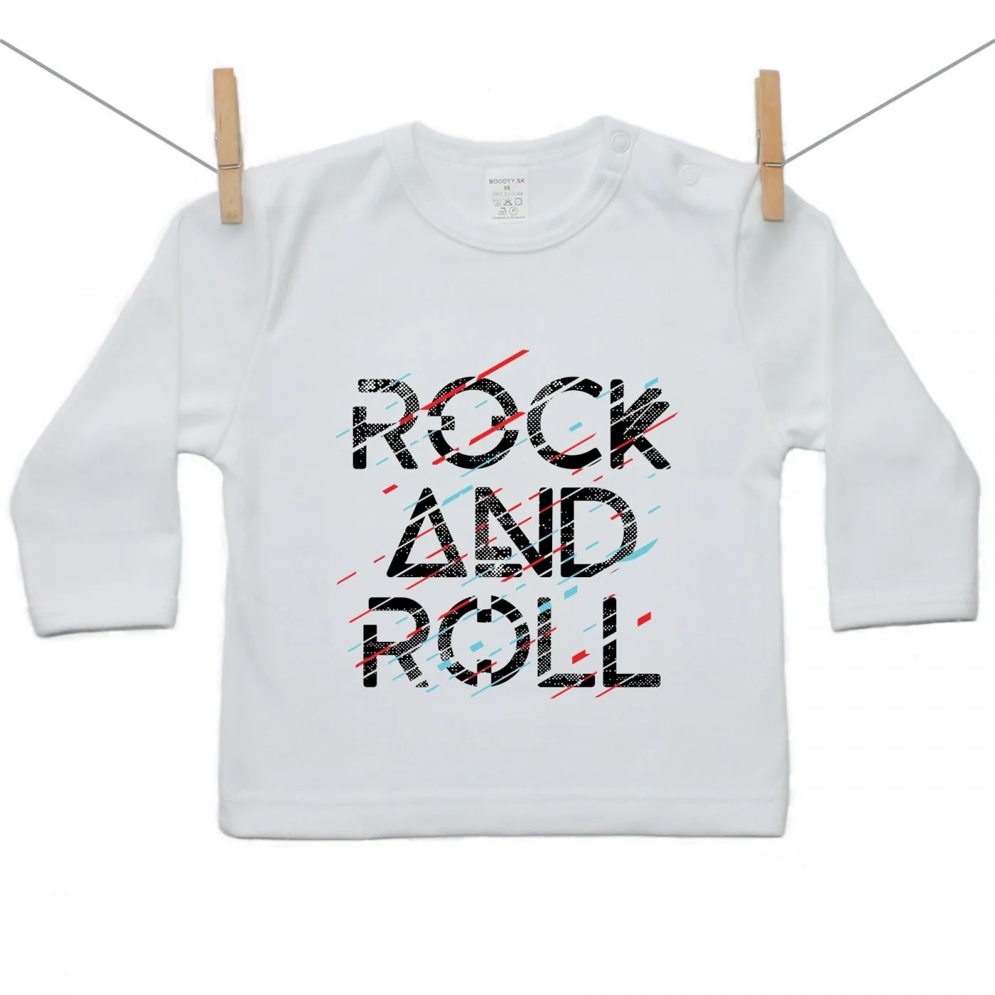 Boodyy Tričko s dlhým rukávom Rock and roll Veľkosť: 74