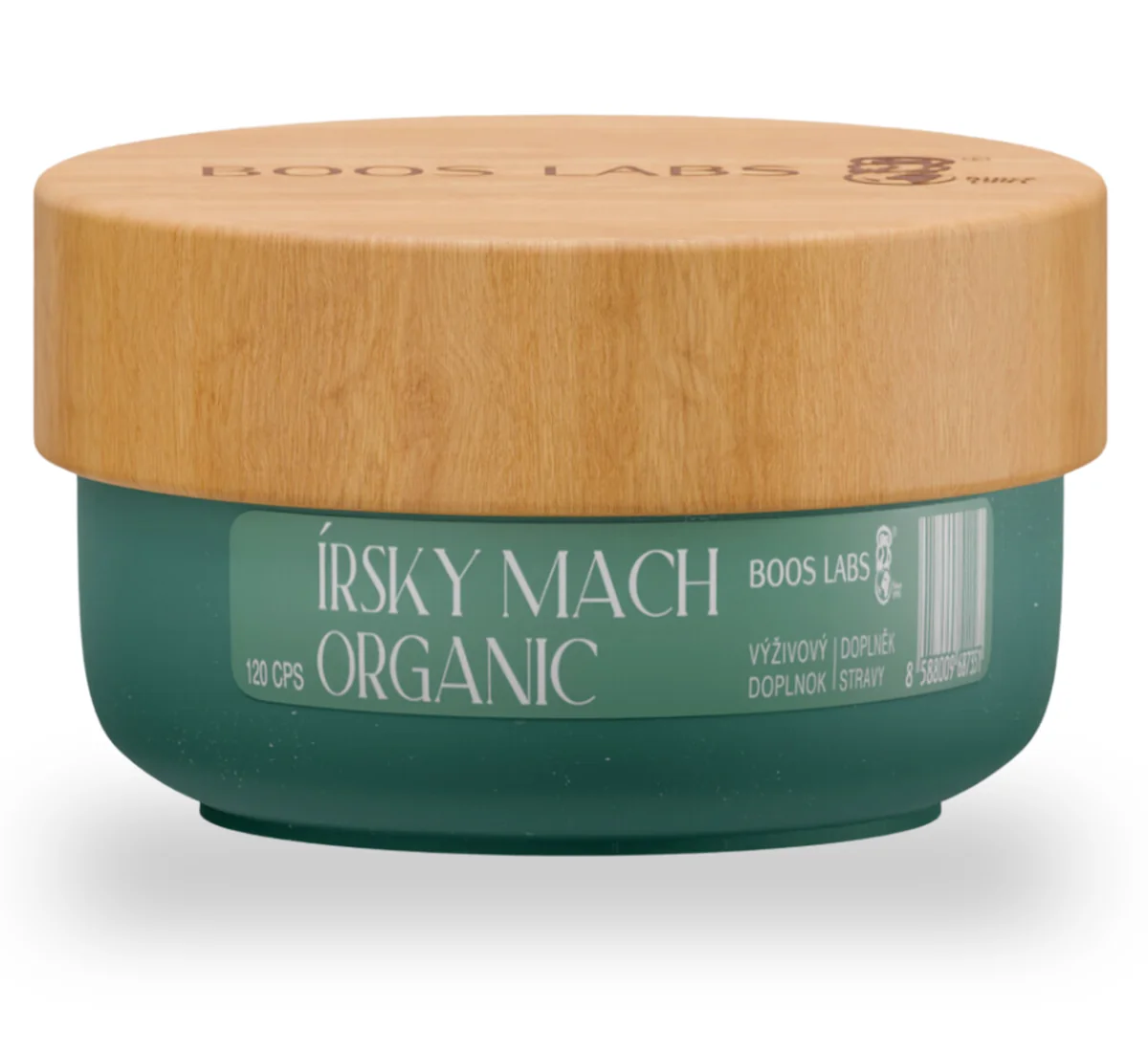 BOOS LABS ÍRSKY MACH Organic 1×120 cps, výživový doplnok