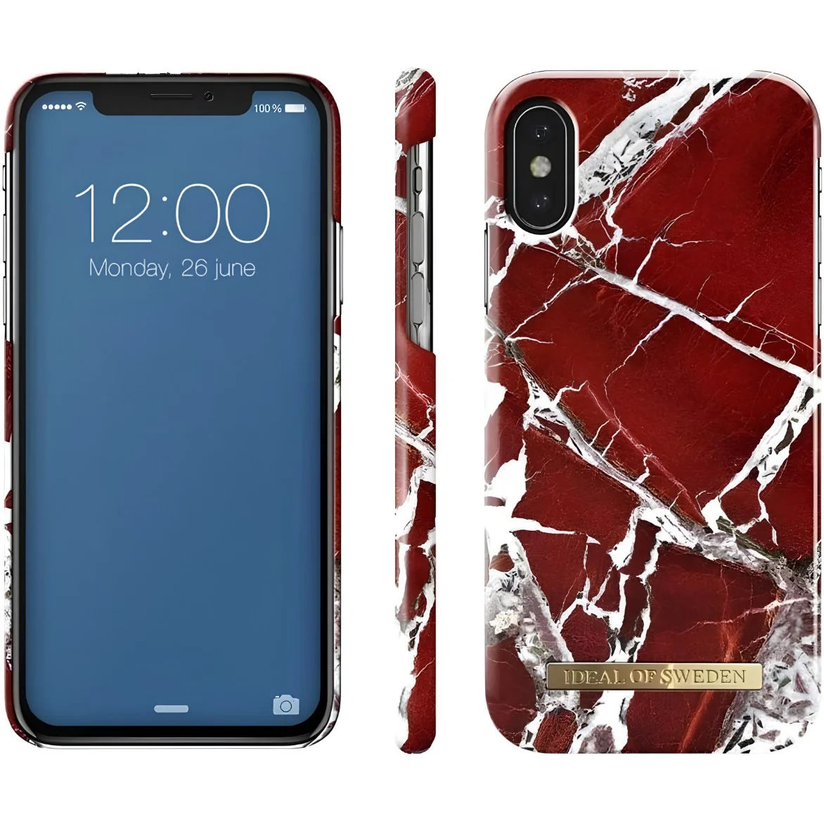 Ochranný kryt pre Apple iPhone X / XS - Červená