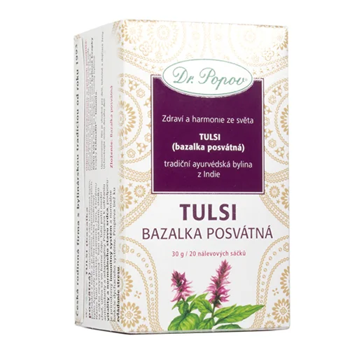 Dr. Popov Bylinný čaj TULSI 30 g