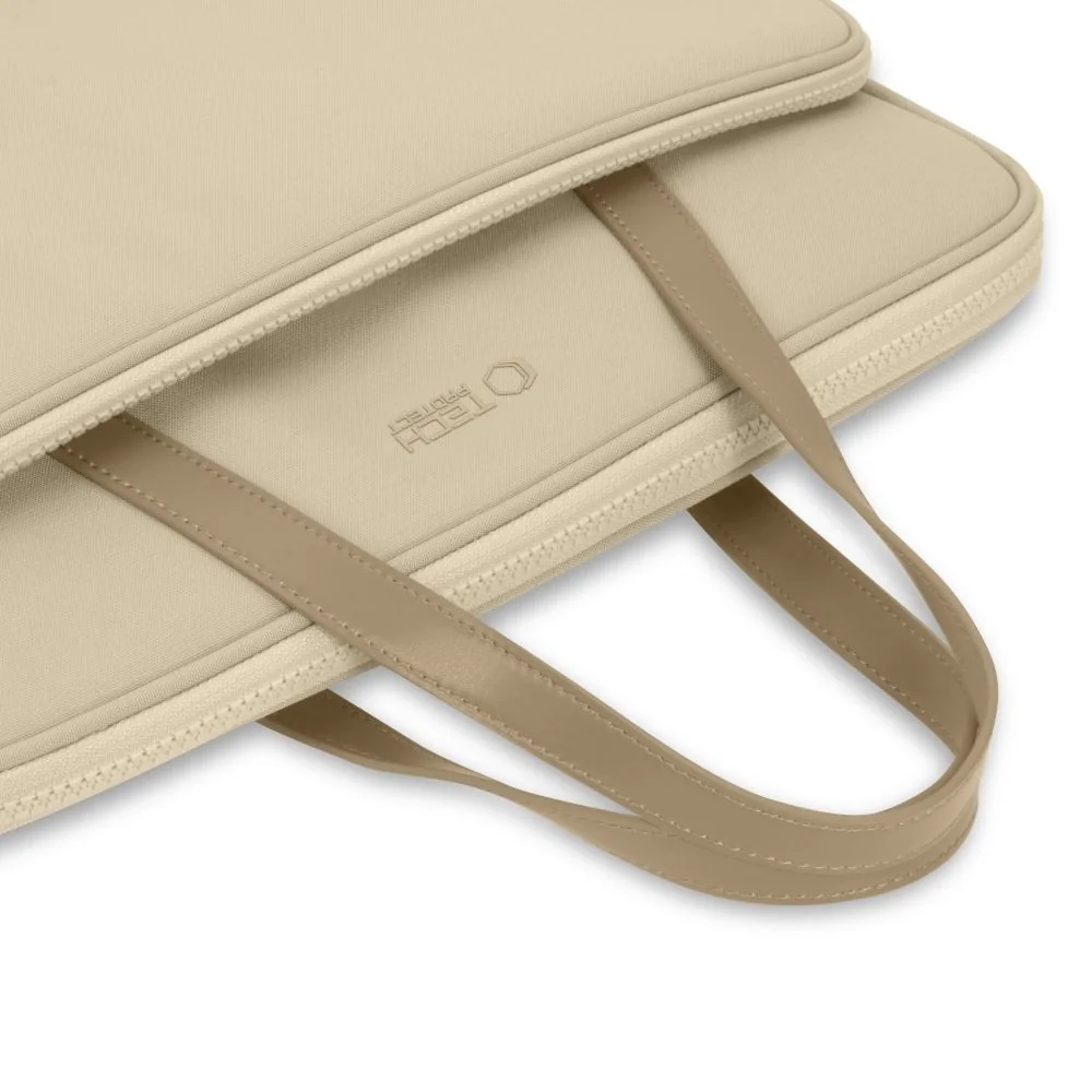 Tech-Protect Carrying taška na notebook 15-16'', béžová