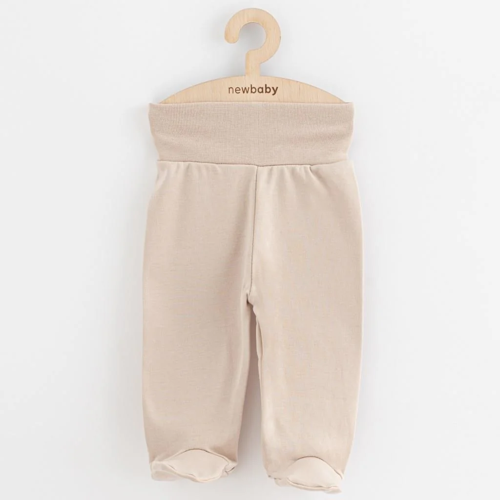Dojčenské polodupačky New Baby Classic II Uni 3ks béžová 80
