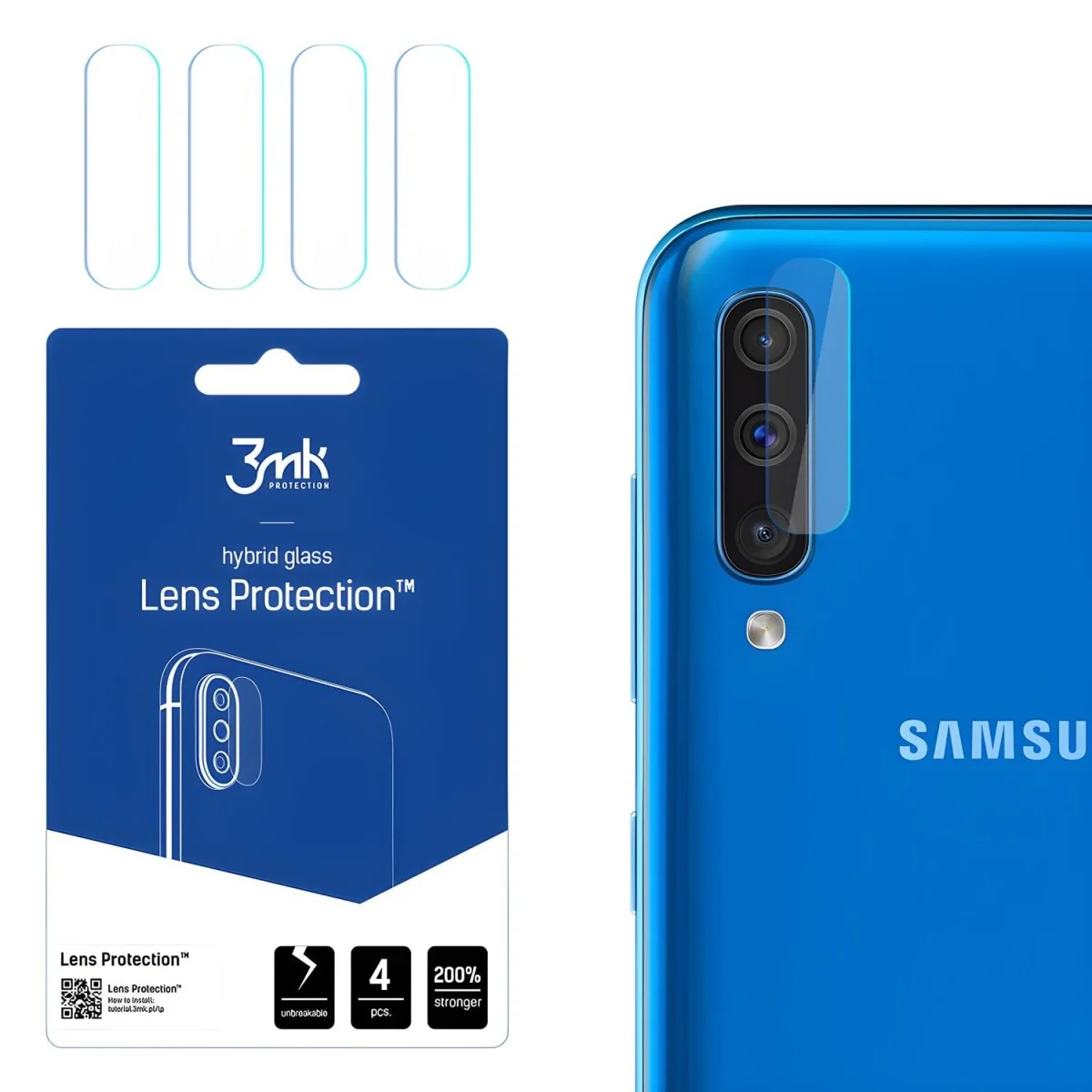 Sklo na kameru pre Samsung Galaxy A50