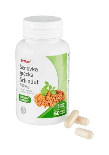 Dr. Max Senovka grécka 500 mg 1×60 cps, podpora laktácie