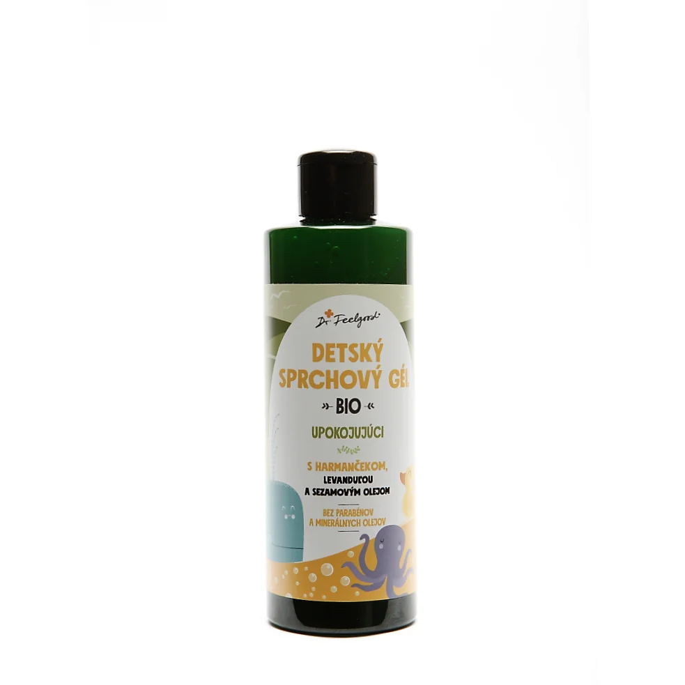 BIO Detský Sprchový gél HARMANČEK - 200 ml - Dr. Feelgood