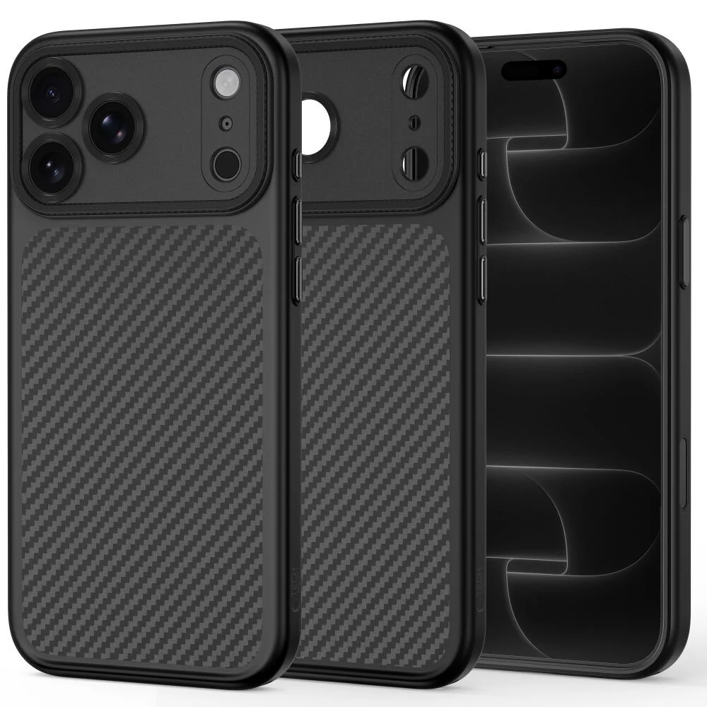 Tech-Protect MagCam MagSafe kryt na iPhone 17 Pro / 18 Pro, carbon