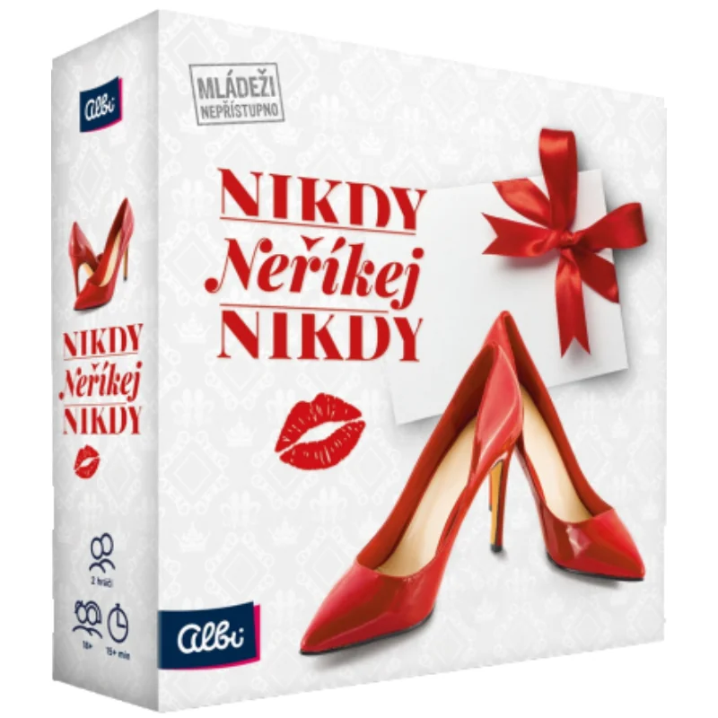 Nikdy nehovor nikdy – stolová hra pre páry
