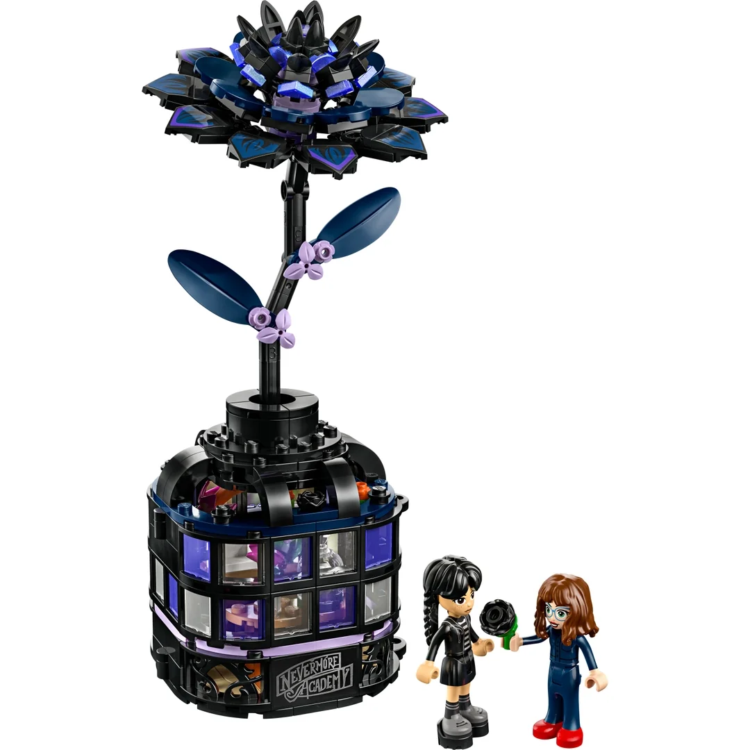 LEGO® Wednesday 76784 Čierna georgína