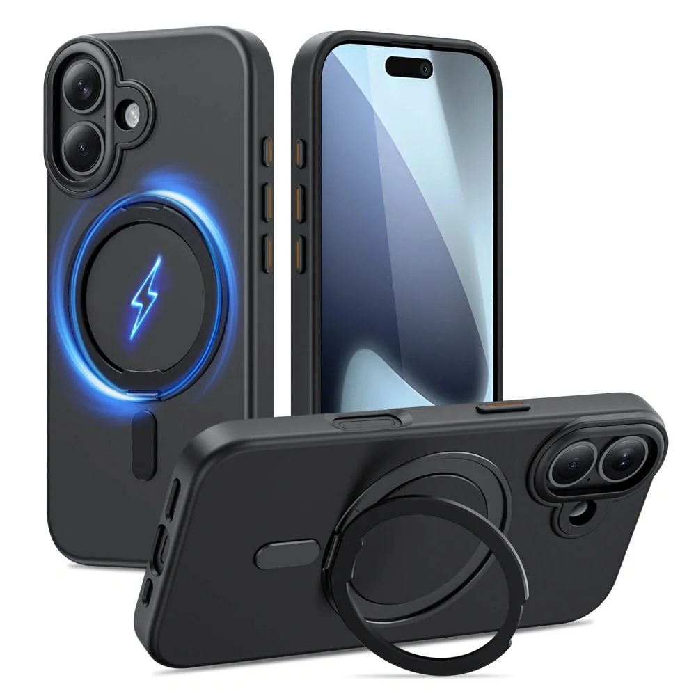 Tech-Protect MagRing MagSafe kryt na iPhone 17, čierny