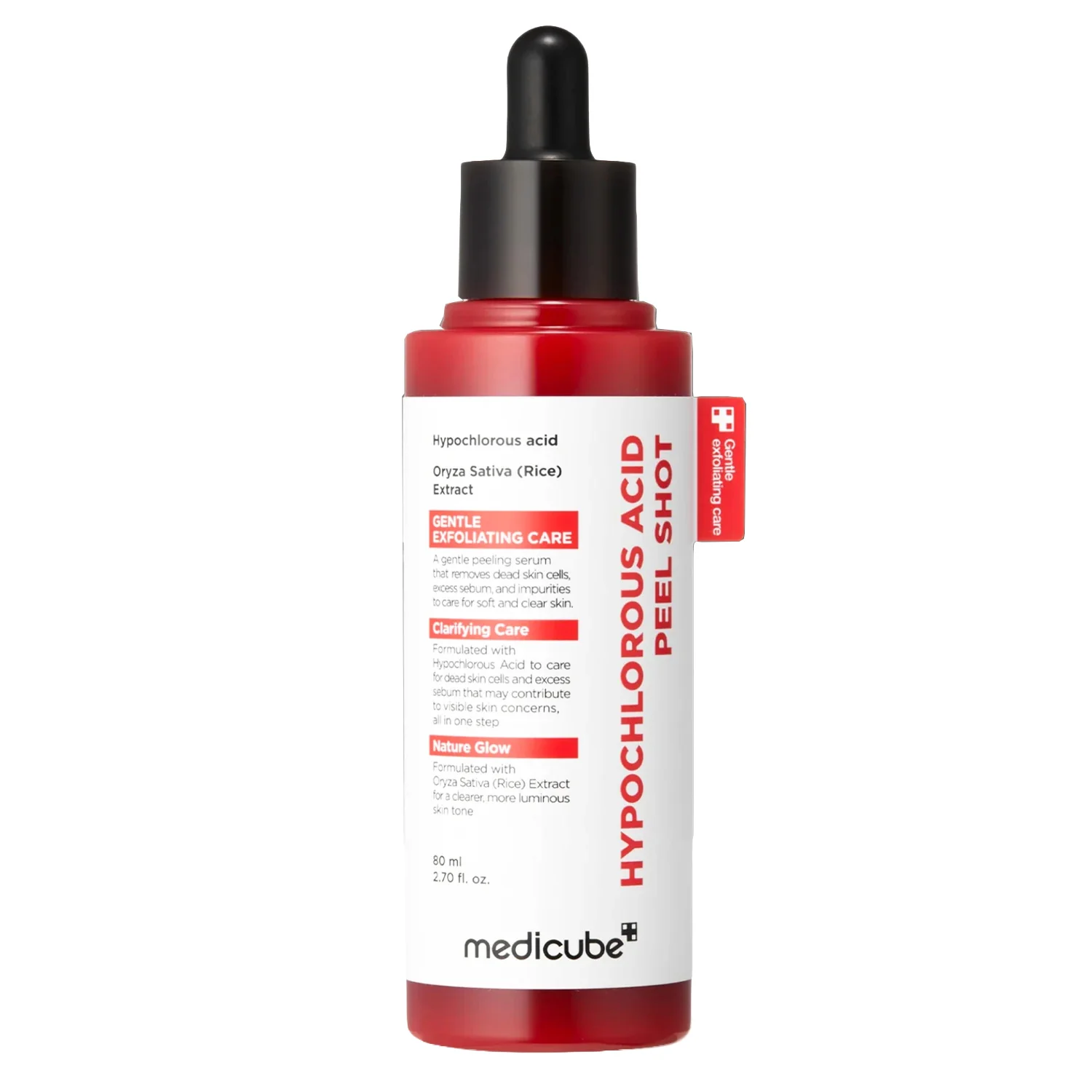 Medicube Hypochlorous Acid Rice Body Peel Shot Jemný telový peeling na hrubú pokožku s kyselinou hypochlórovou 280ml