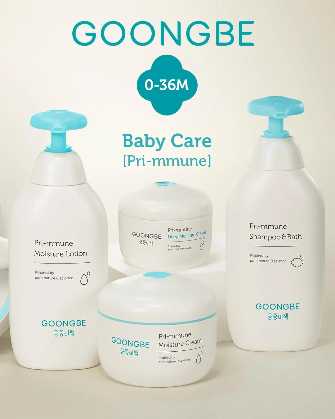 GOONGBE Pri-mmune Jemný šampón a kúpeľ 350 ml