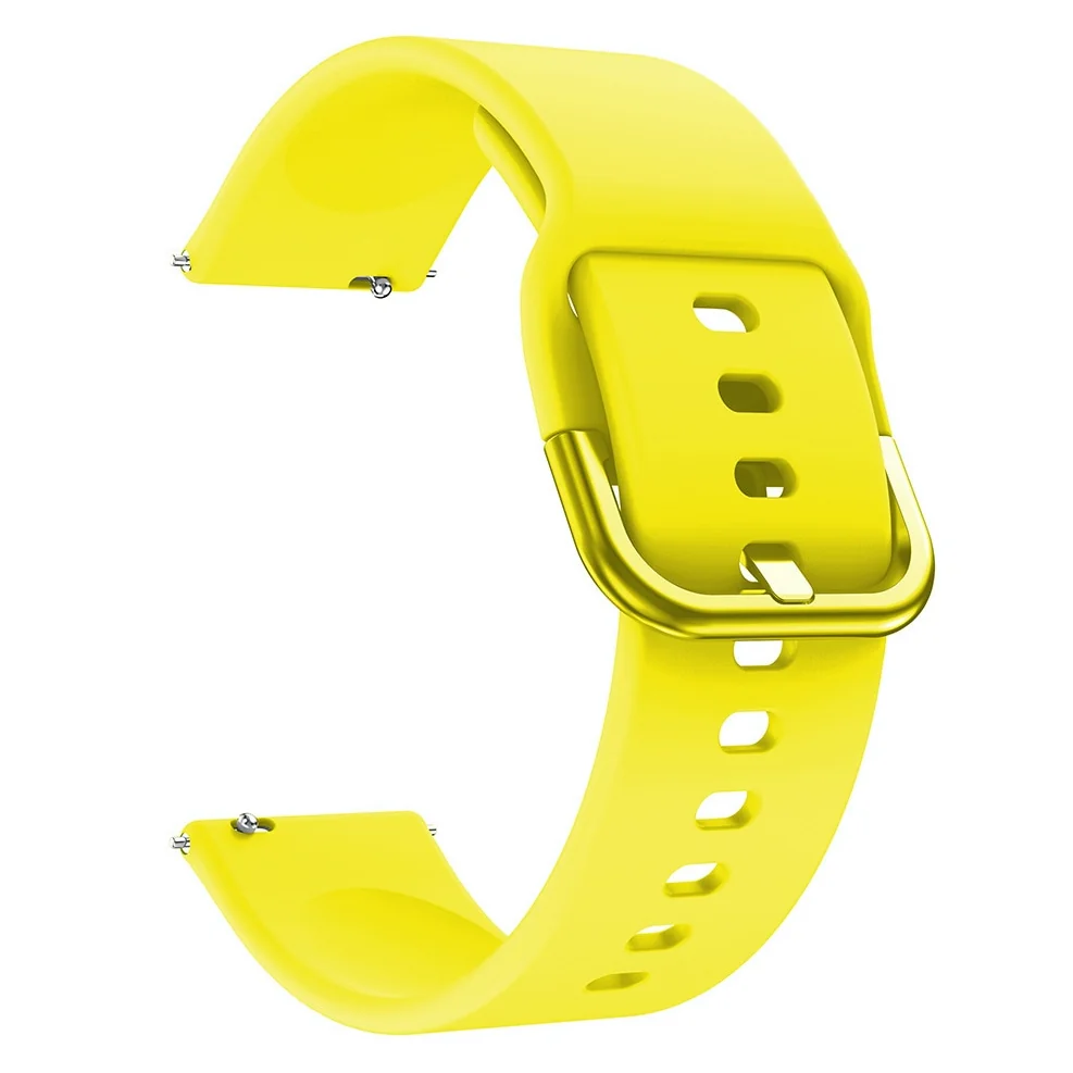 Bstrap Silicone remienok na Samsung Galaxy Watch Active 2 40/44mm yellow