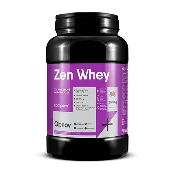 Kompava Zen Whey 70% 1×500 g, proteín, višňa