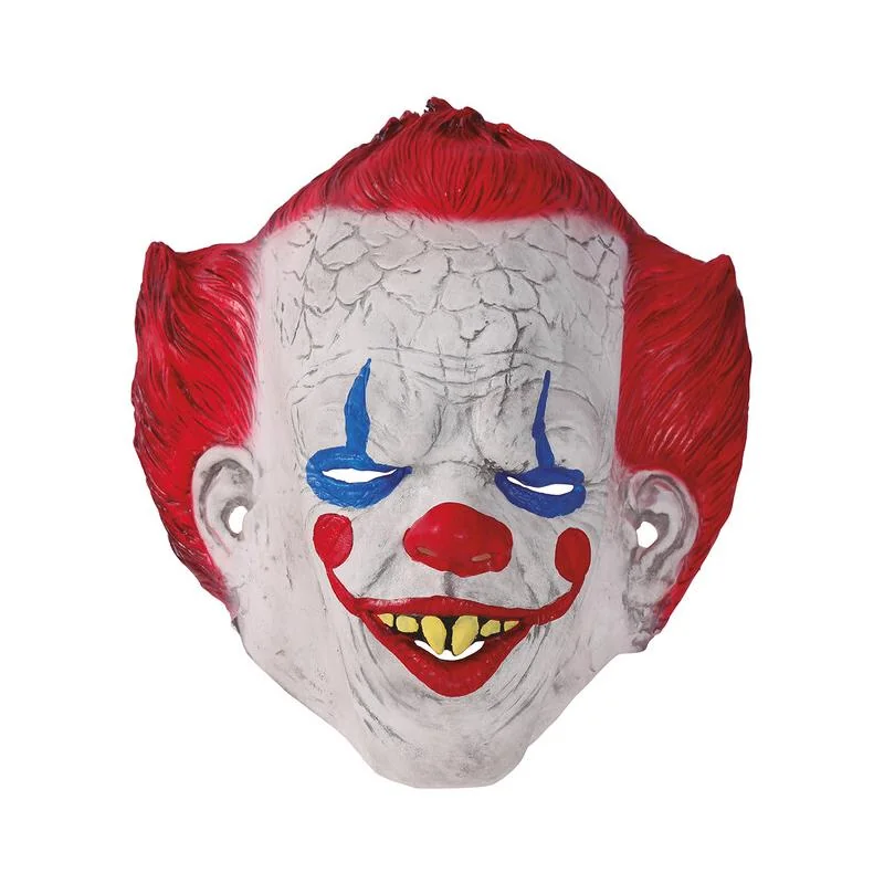 Guirca Maska Klaun Pennywise IT latex