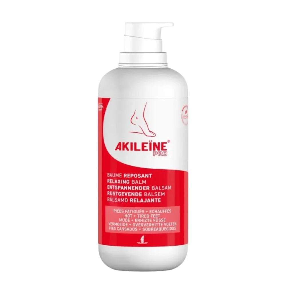 Relaxačný balzam na unavené nohy, Akileine Red Pro- 500 ml
