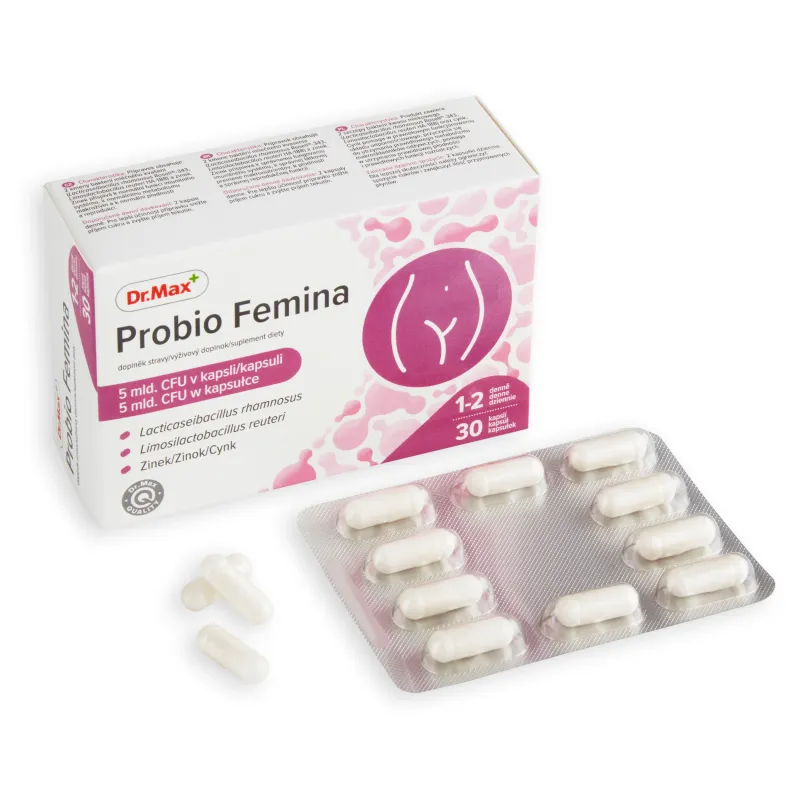 Dr. Max Probio Femina 1×30 cps, výživový doplnok