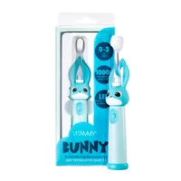 VITAMMY Bunny Sonická zubná kefka pre deti s LED svetlom a nanovláknami, 0-3 roky