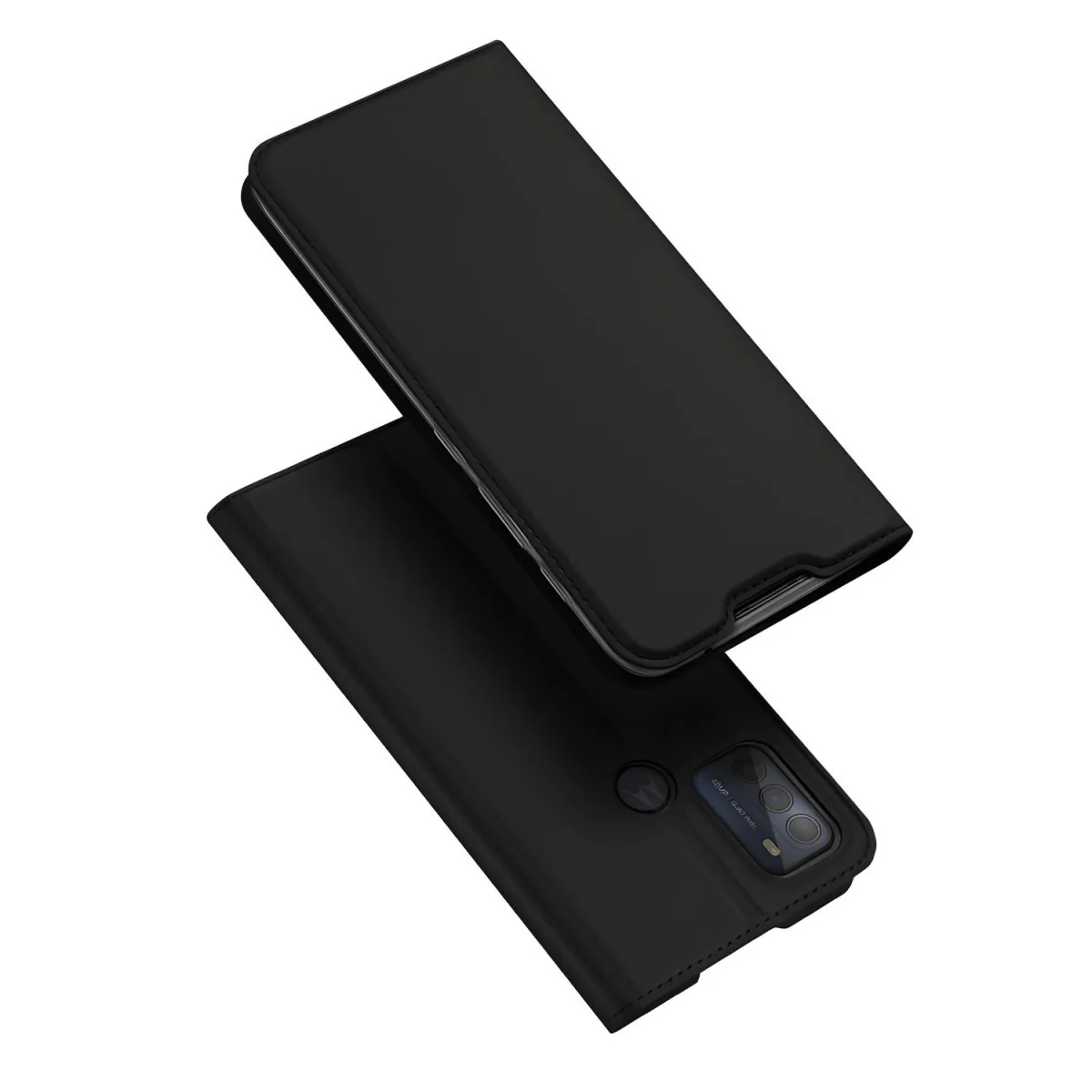 Knižkové puzdro Skin Pro pre Motorola Moto G50 - Čierna Elegantná ochrana s fun