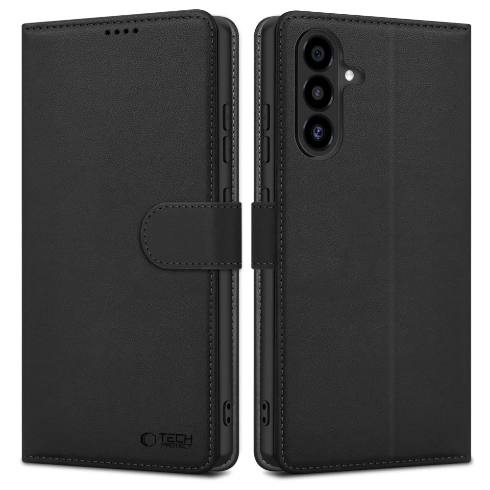 Tech-Protect Wallet knižkové puzdro na Samsung Galaxy A26 5G, čierne