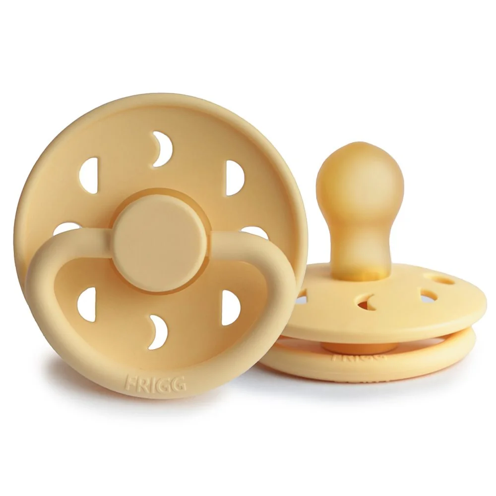 FRIGG Moon Phase kaučukový cumlík P.Daffodil 0-6m 1×1 ks, kaučukový cumlík