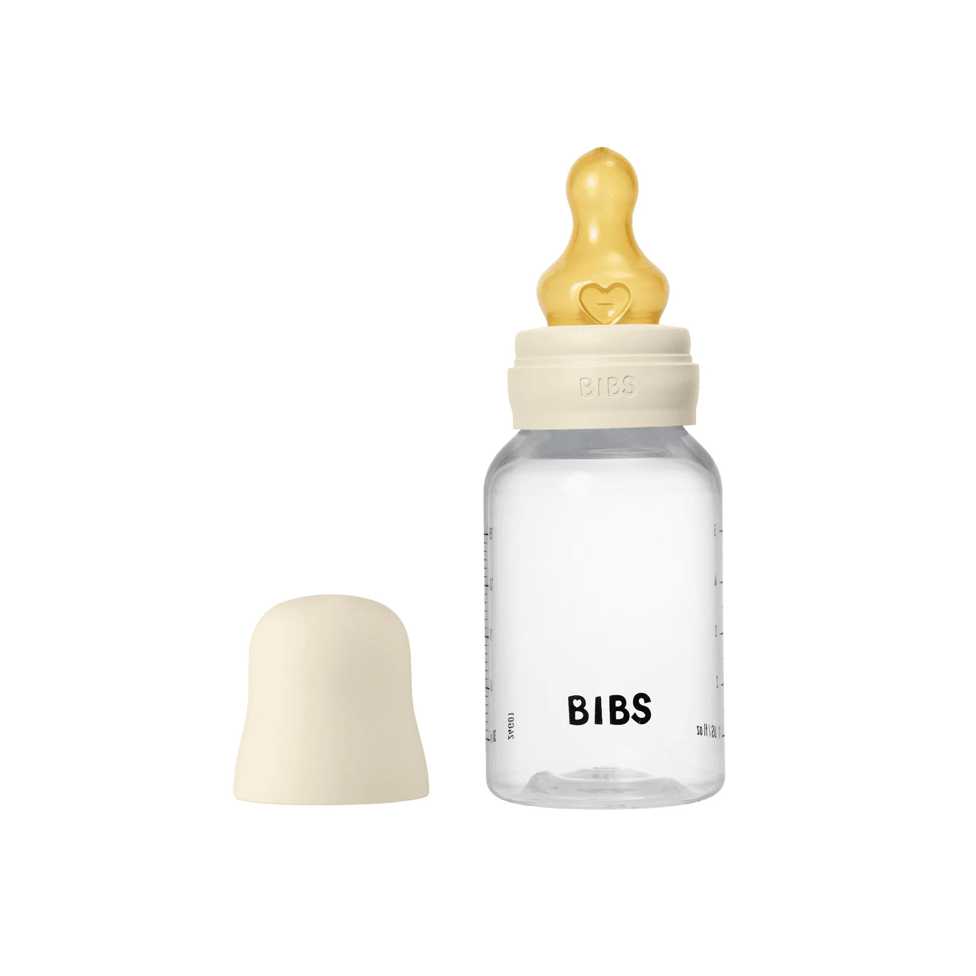 BIBS antikoliková fľaša s kaučukovým cumlíkom 150ml - Blush